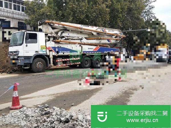 河南出售二手中聯47米泵車雙主油泵大排量手續齊全