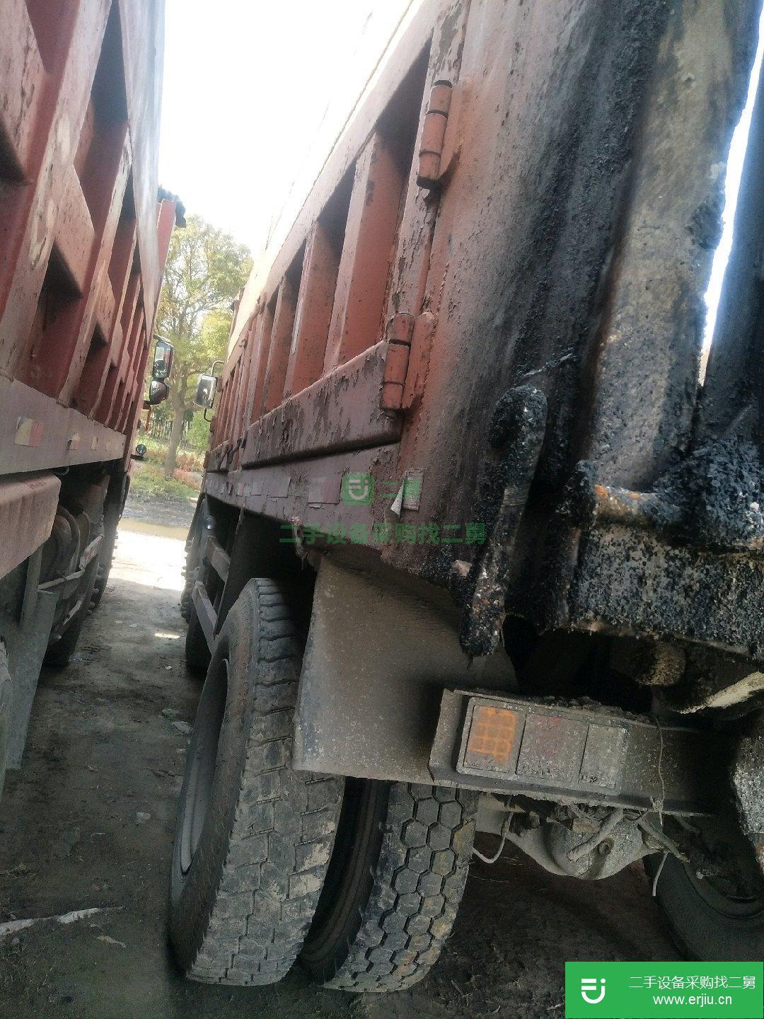 浙江出售二手江淮格爾發220馬力自卸車