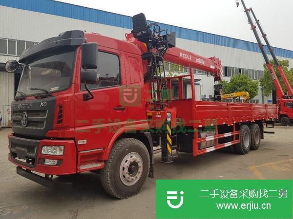 浙江出售二手陜汽12噸隨車吊
