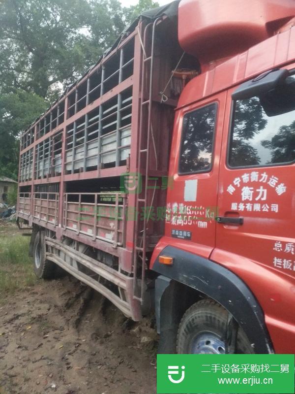 廣西出售二手6米8高欄貨車,德國曼發動機