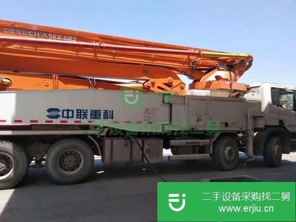 天津出售二手中聯(lián)56米泵車手續(xù)齊全