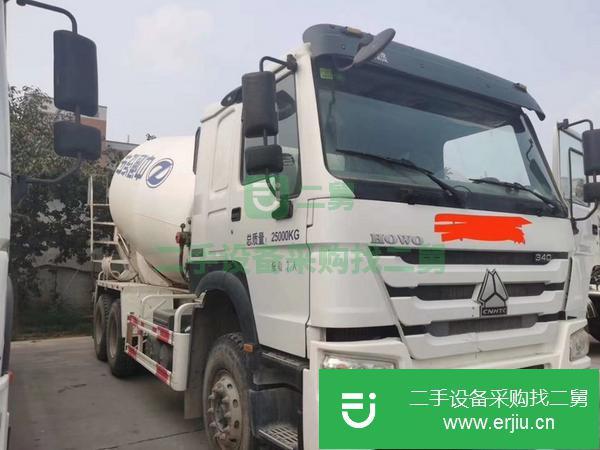 山東出售二手國五豪沃混凝土攪拌車