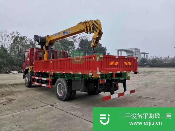 湖北出售二手單橋徐工8噸4節臂隨車吊