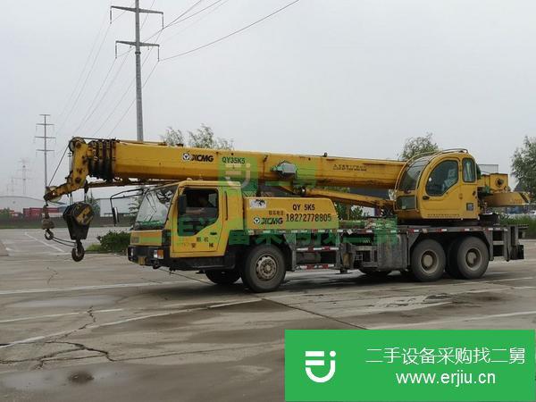 河南出售二手徐工25K5吊車車好無事故原車漆可以提檔