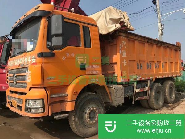 湖南出售二手后八輪德龍國四14年5米6自卸車