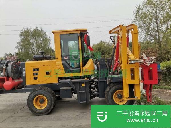 陜西出售二手護(hù)欄打樁機(jī)