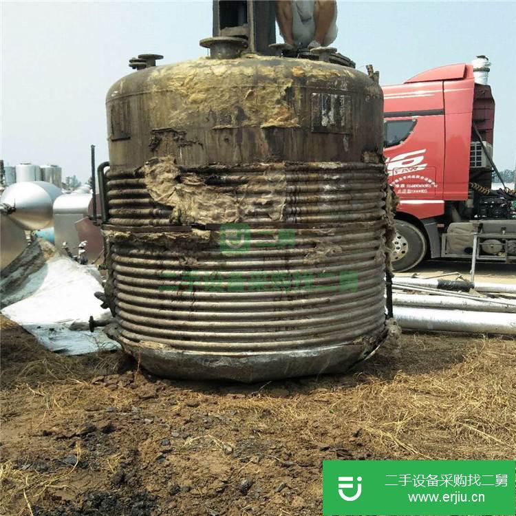 山東出售二手不銹鋼電加熱反應釜