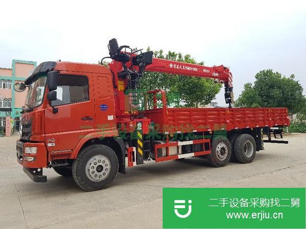 山西出售二手大運隨車吊8噸