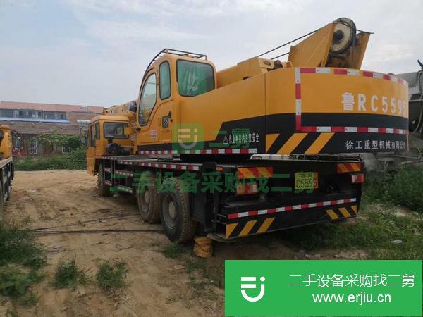 山東出售二手徐工吊車 全手續(xù) 車況非常好 原車油漆 保證沒有事故