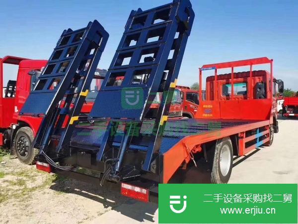 云南出售二手大運J6平板運輸車