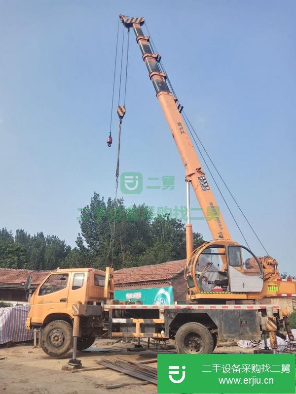 河南出售二手徐工吊車油電兩用