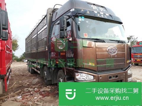 江西出售二手一汽解放J6P倉(cāng)欄載貨車