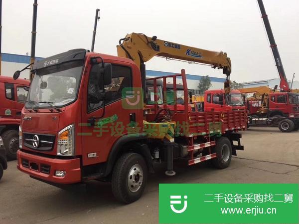 安微出售二手重汽王牌5噸隨車吊