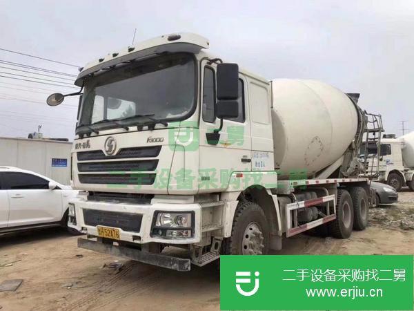 安徽出售二手國四大14方德龍攪拌車,車況精品