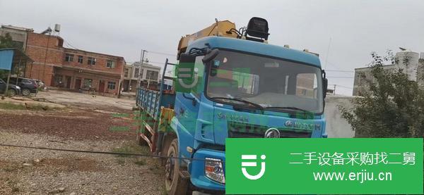 湖北出售二手徐工8噸四節臂國四隨車吊