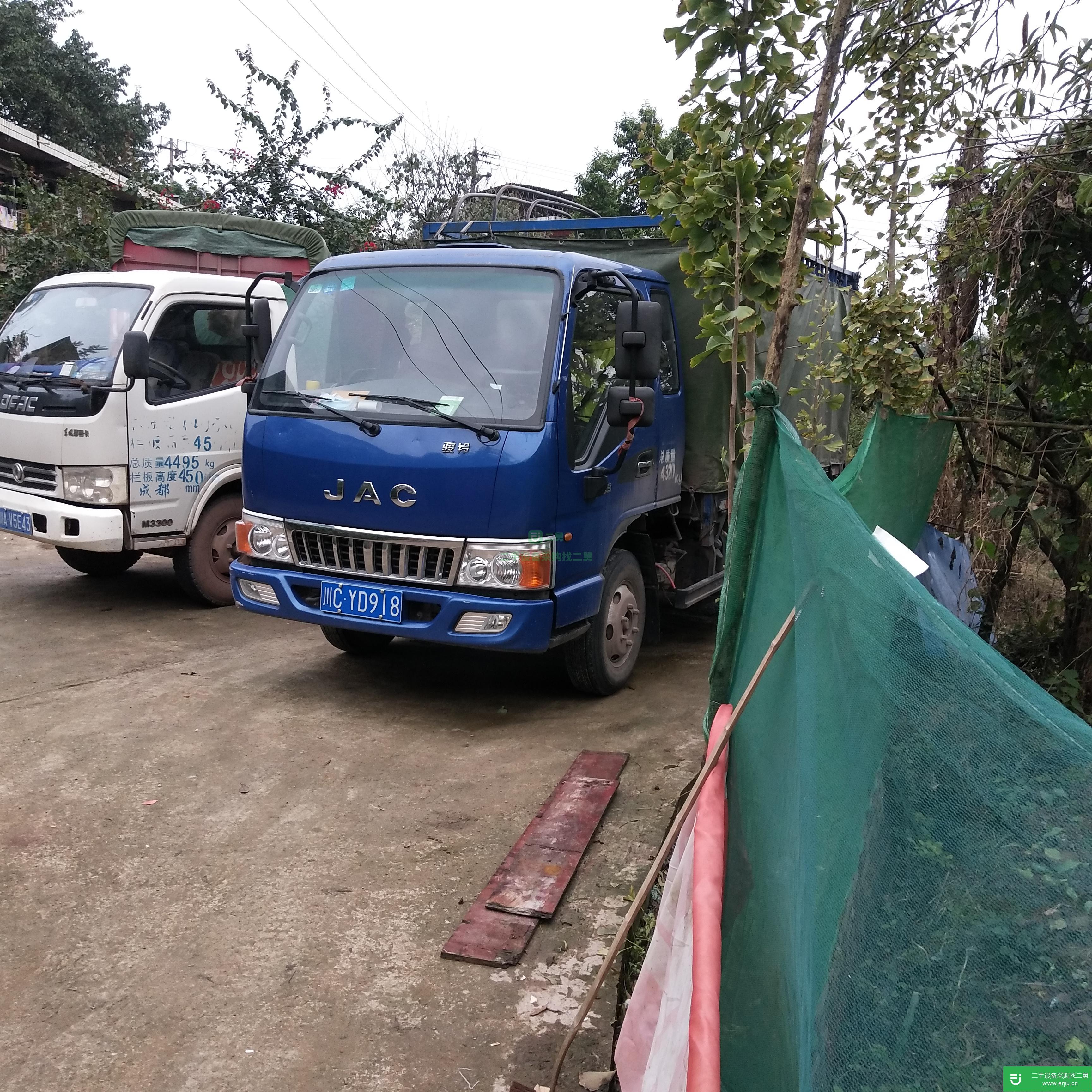 四川出售二手江淮駿鈴95馬力貨車