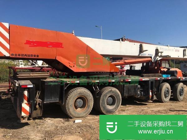 河北出售二手浦沅50噸汽車吊