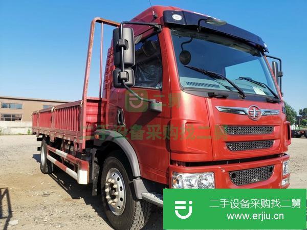 黑龍江出售二手解放5.8米平板貨車，六缸220馬力錫柴，法士特八檔