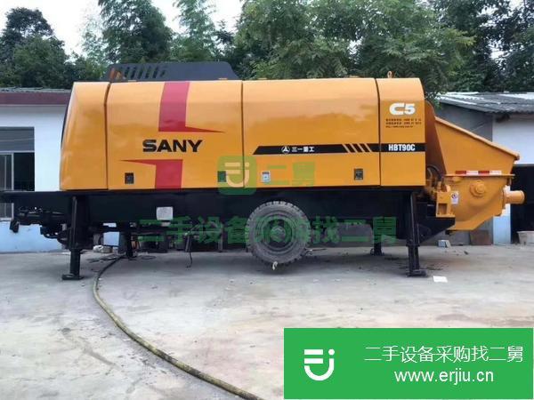 山東出售二手三一電拖泵