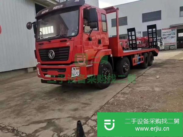 湖北出售二手東風錦程前四后八平板運輸車