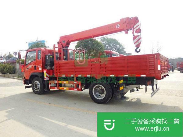 湖北出售二手6.3噸隨車吊