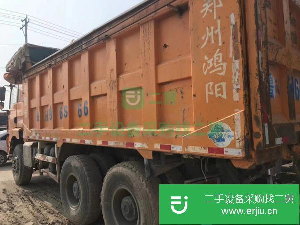 湖南出售二手后八輪德龍國四14年5米6自卸車