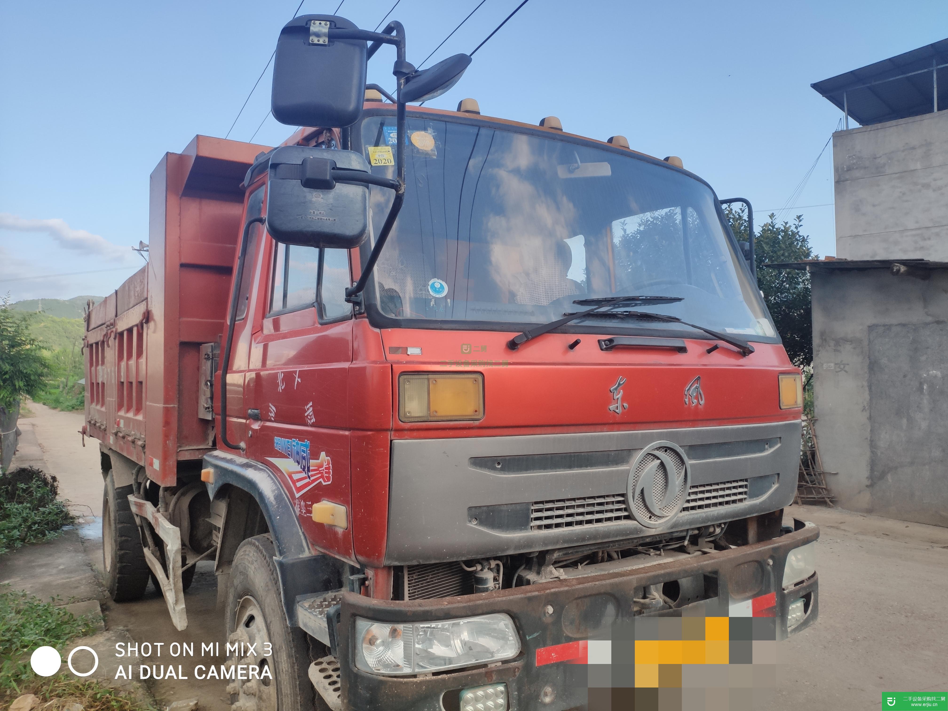 湖北出售二手東風新疆自卸車