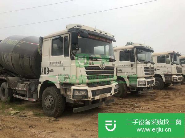 上海出售二手16年德龍大12方攪拌車