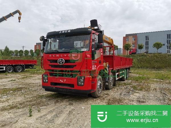 江西出售二手上汽紅巖隨車吊