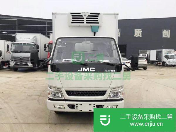 河南出售二手115馬力江鈴順達(dá)4米2冷藏車箱體質(zhì)保兩年