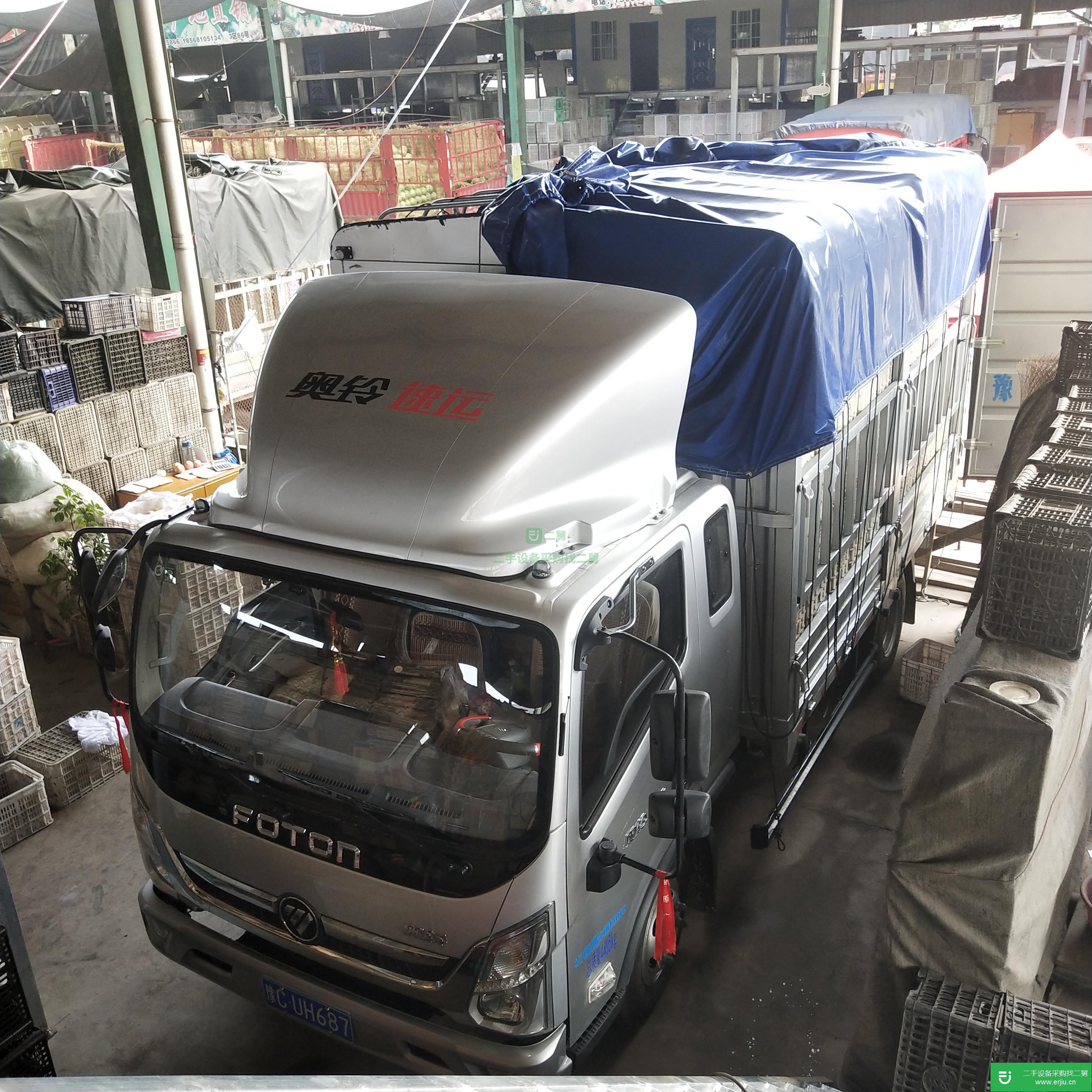 河南出售二手福田奧鈴150馬力貨車