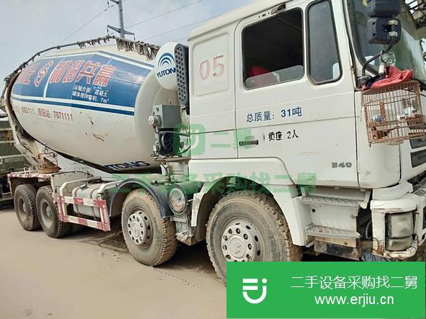 內蒙古出售二手德龍大十八方攪拌車