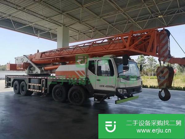 福建出售二手15年國四中聯55噸汽車吊