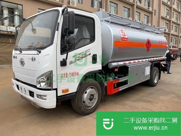 遼寧出售二手解放10噸運油車化工運輸車生產銷售