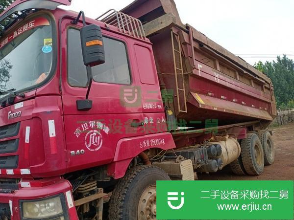 山東出售德龍自卸車,奔馳橋,12速,340發動機,原車漆車況特好