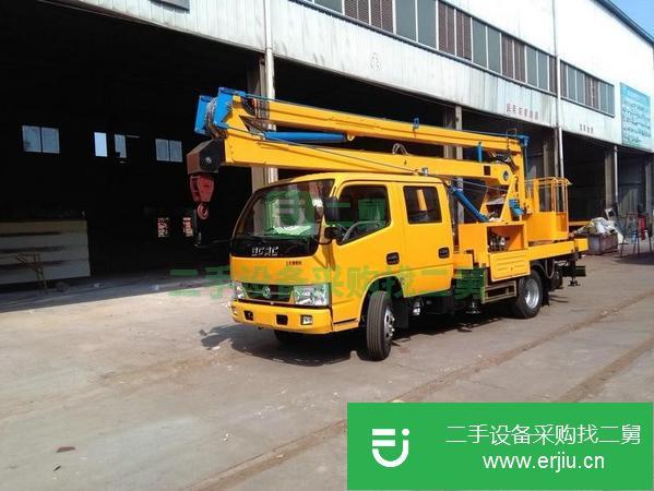 內蒙古出售二手東風多利卡13米高空作業車
