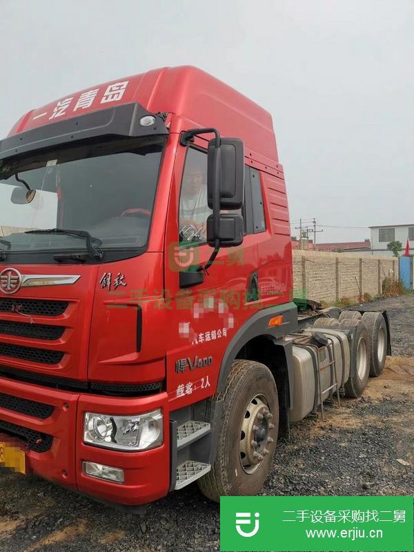 河北出售二手解放牽引，車況精品輪胎八成。