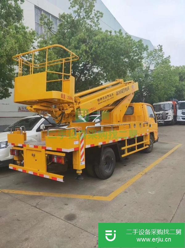 河北出售二手江鈴藍牌21米高空作業車
