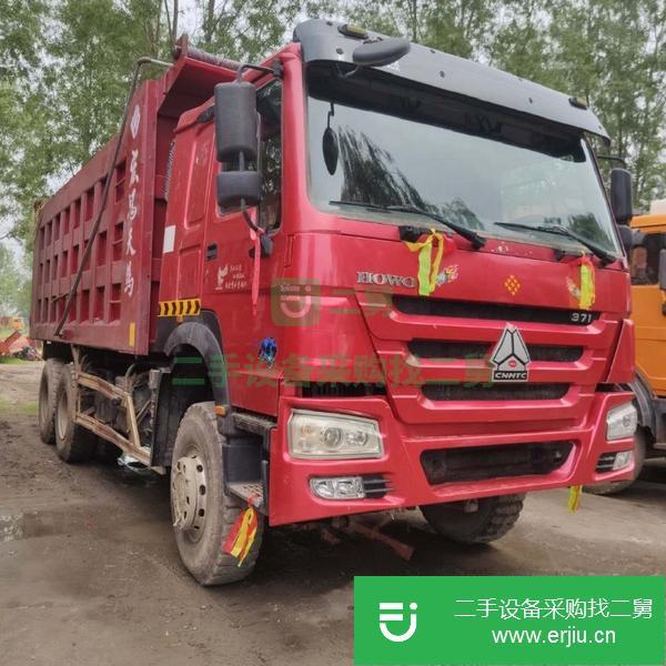 山東出售二手18年豪沃重汽后八輪自卸車