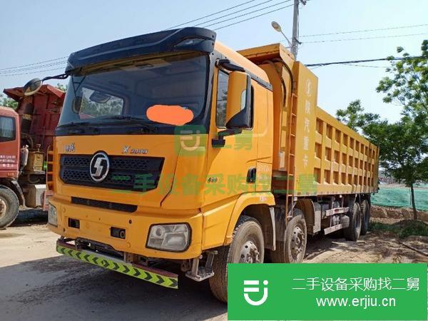 山東出售二手17年德龍自卸車國五前四后八8.5米430馬力