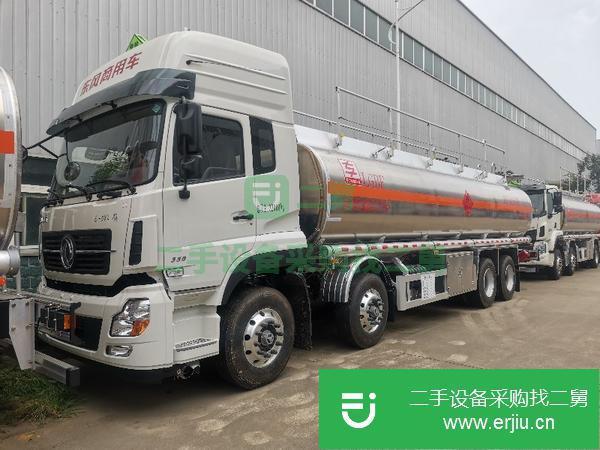 廣西出售二手東風天龍20噸油罐車前四后八30方