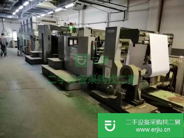 北京出售二手秋山八色印刷機