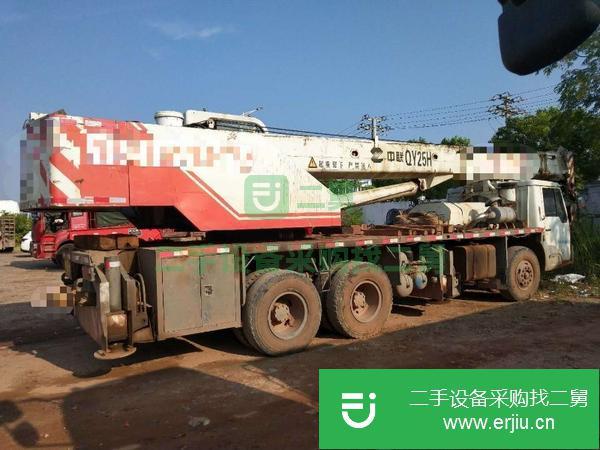 江西出售二手中聯吊車,保險年審剛買，包提檔