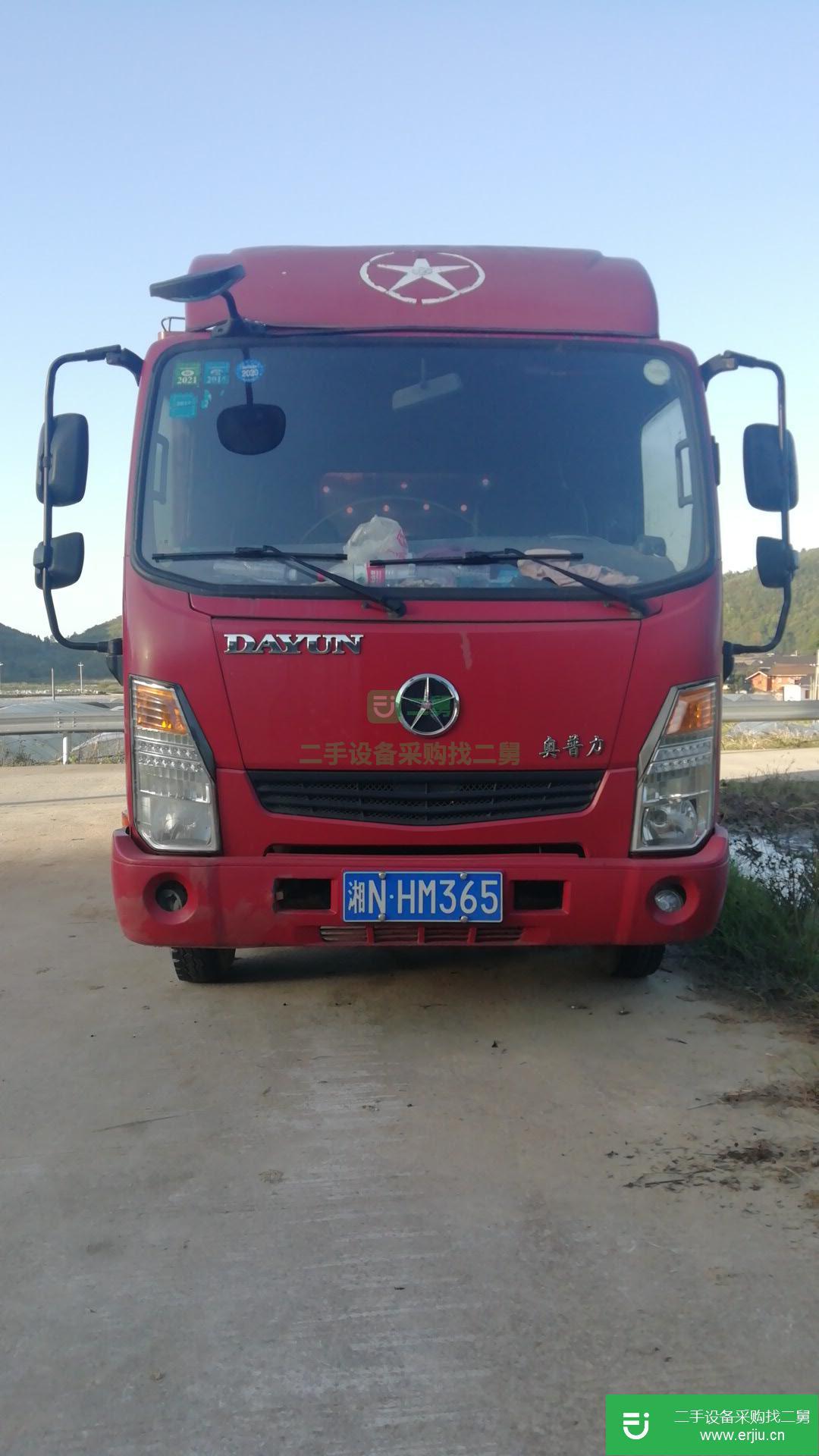 湖南出售二手大運(yùn)輕卡120馬力貨車