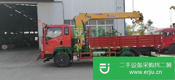 江西出售二手大運6.3噸隨車吊