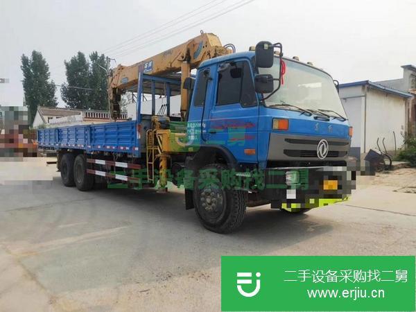 北京出售二手隨車吊貨箱8.5米