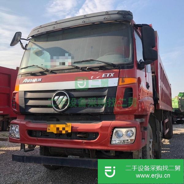 寧夏出售二手歐曼國五17年底8米2前四后八自卸車