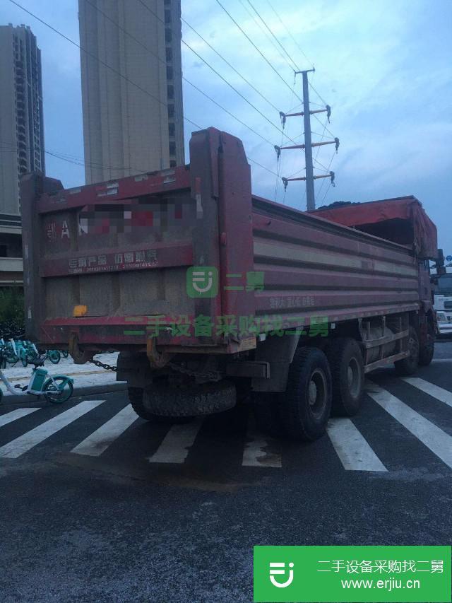 湖北出售二手陜汽重卡前四后八自卸車