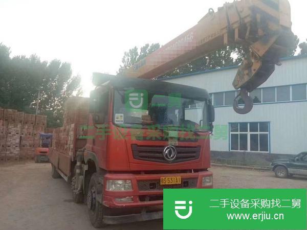 湖北出售二手前四后四徐工12噸隨車吊