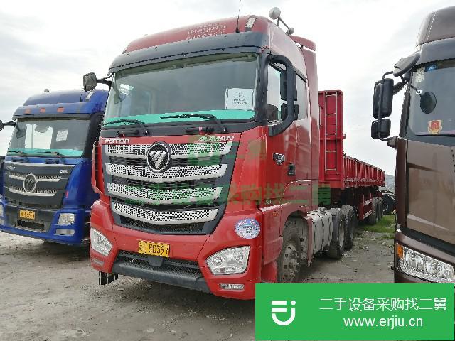 江西出售二手福田歐曼半掛車